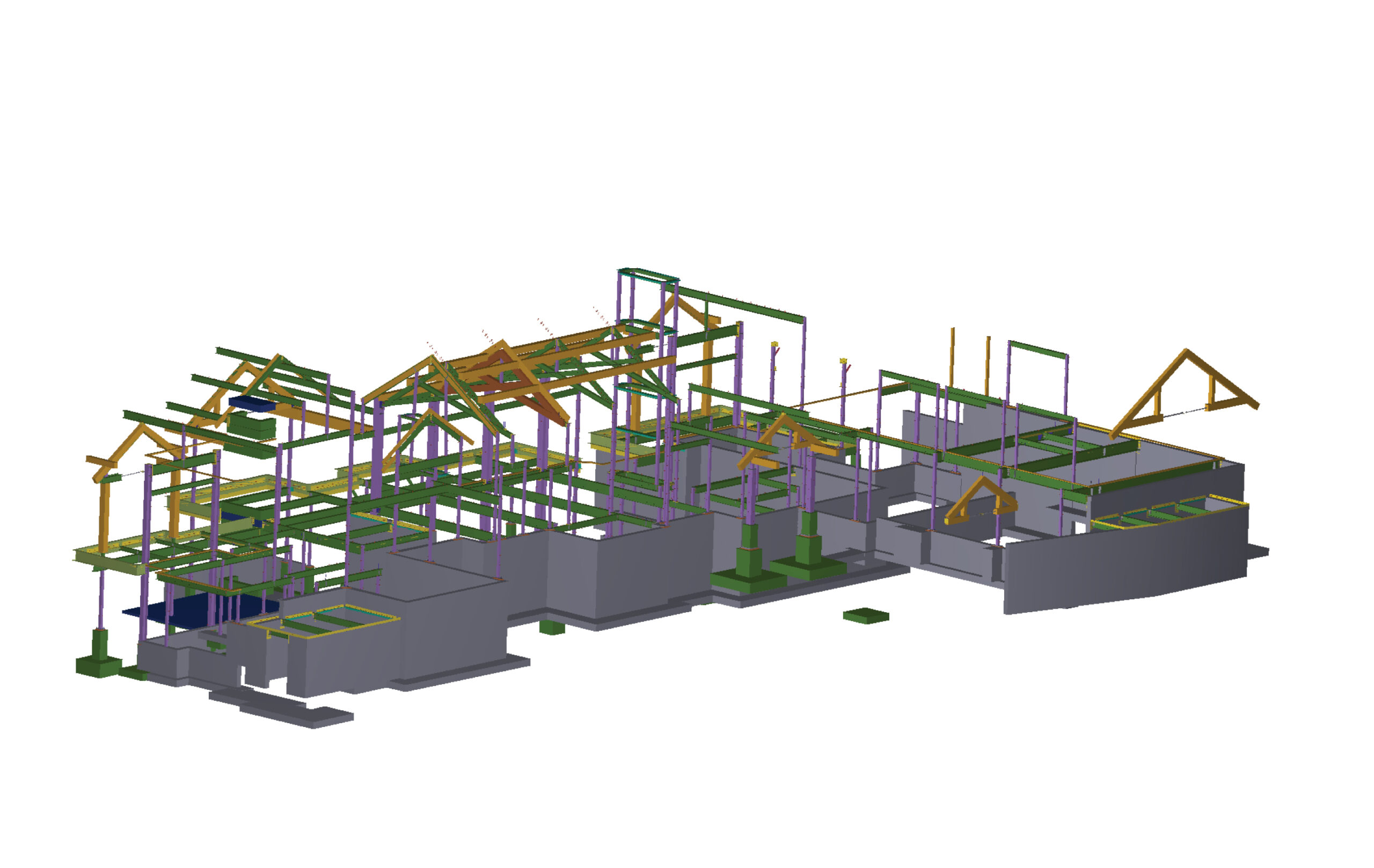 tekla model steel detailing